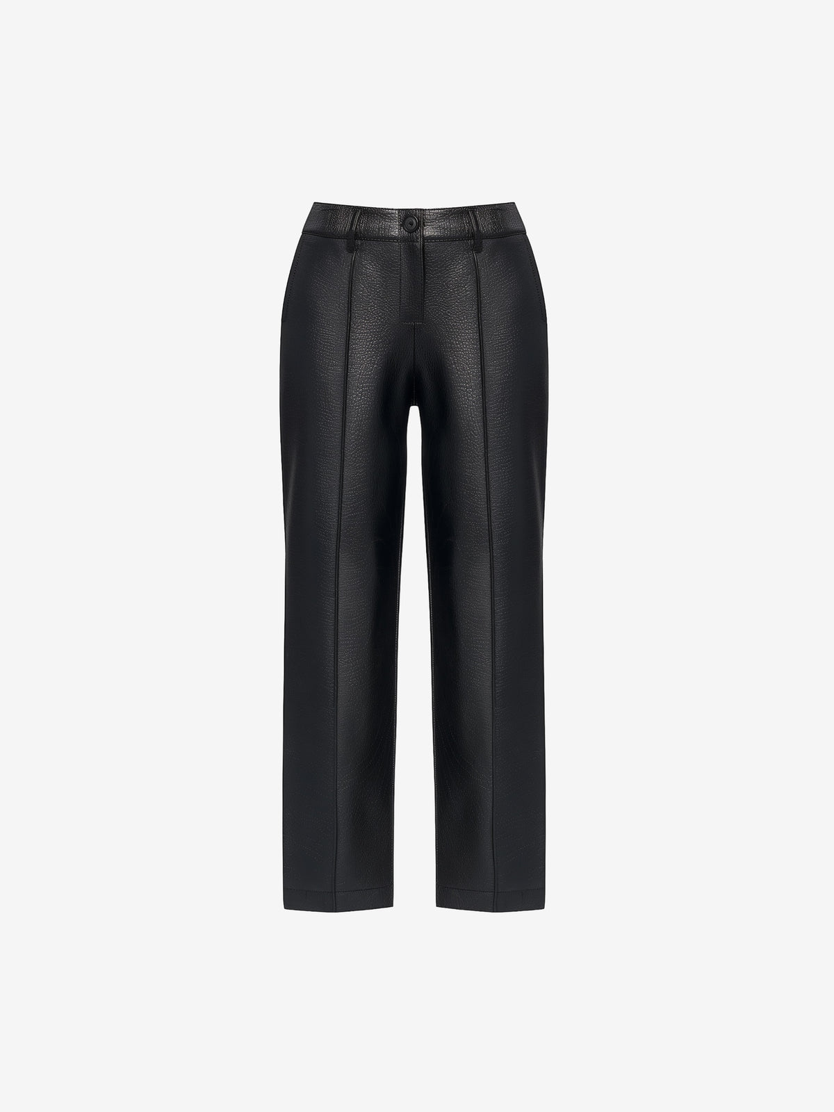 Faux Leather Wide-Leg Pants-zoom-2