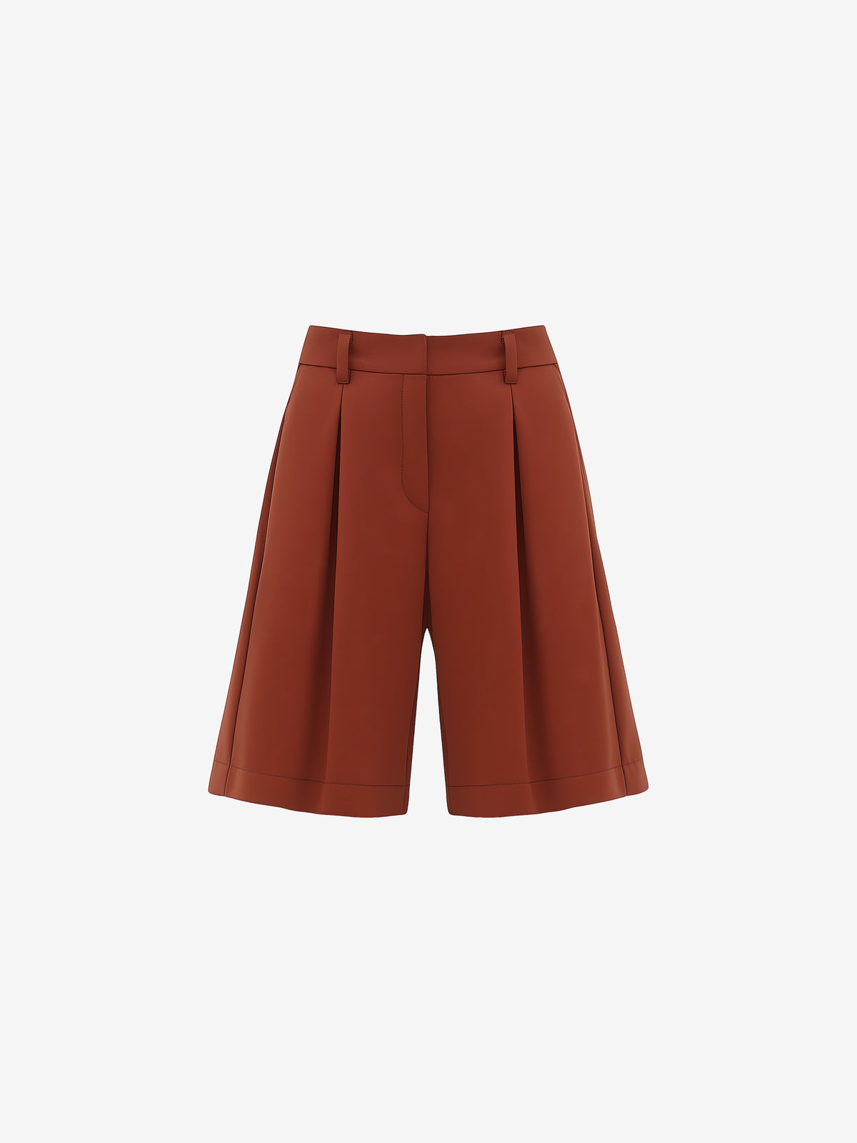 Structured Bermuda Shorts