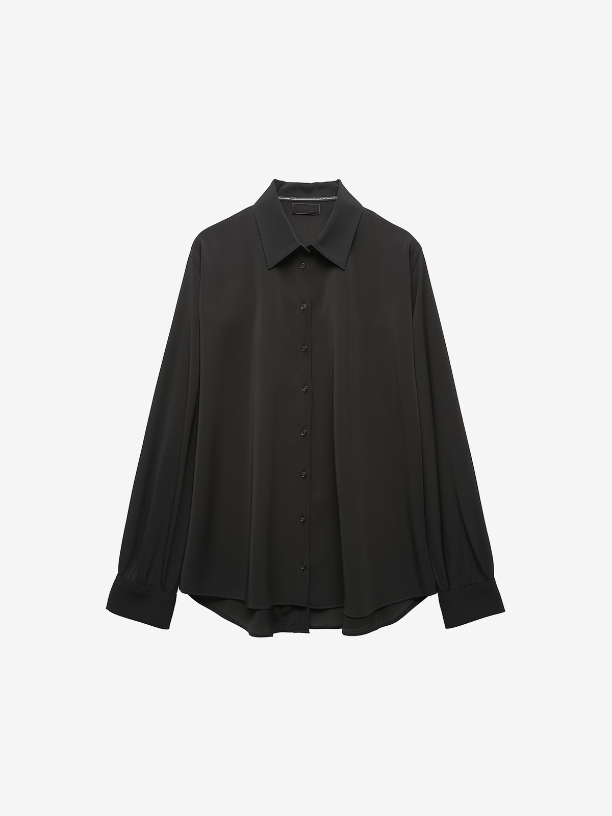 Relaxed Satin Shirt