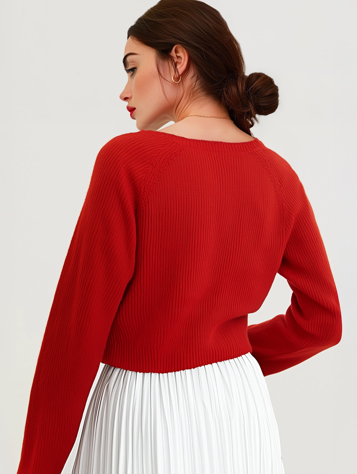 Button-Up Knit Cardigan-3