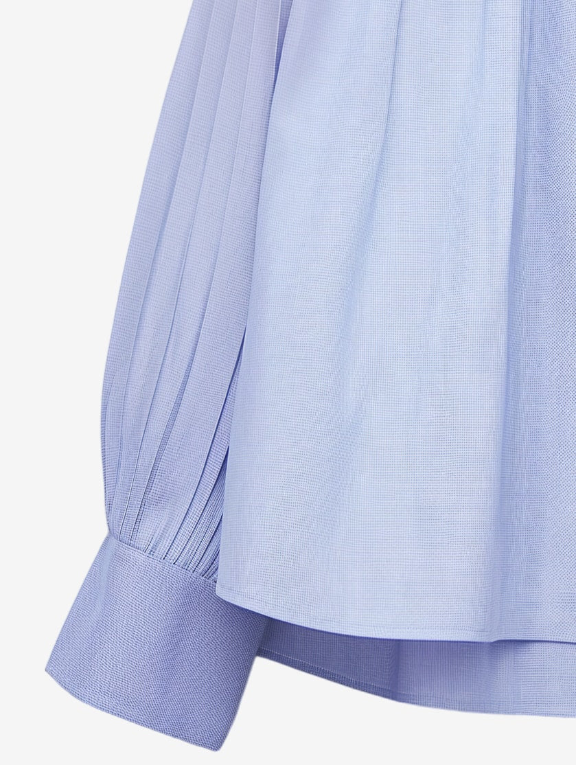 Pleated Collar Blouse
