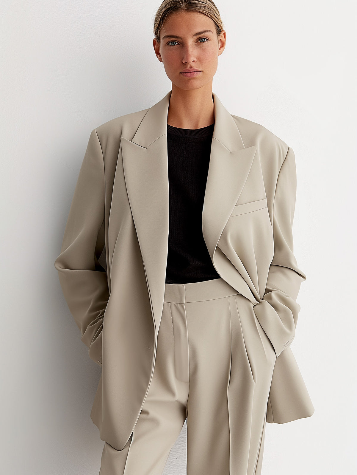 Relaxed Oversized Blazer