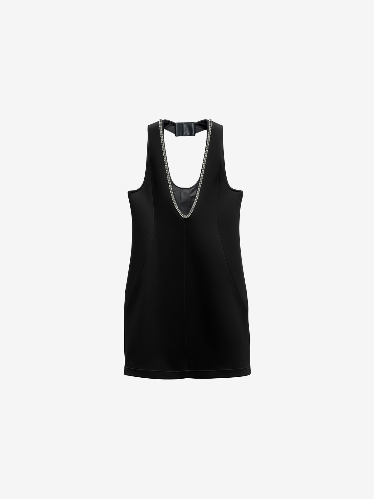 Embellished Halter Dress-3