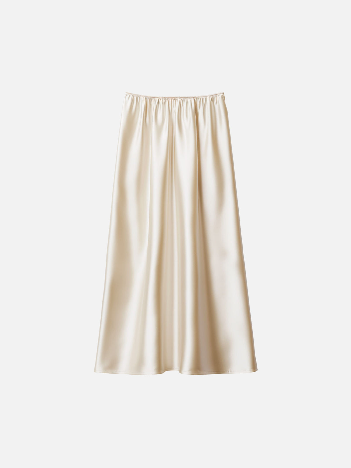 Faux Leather A-Line Skirt
