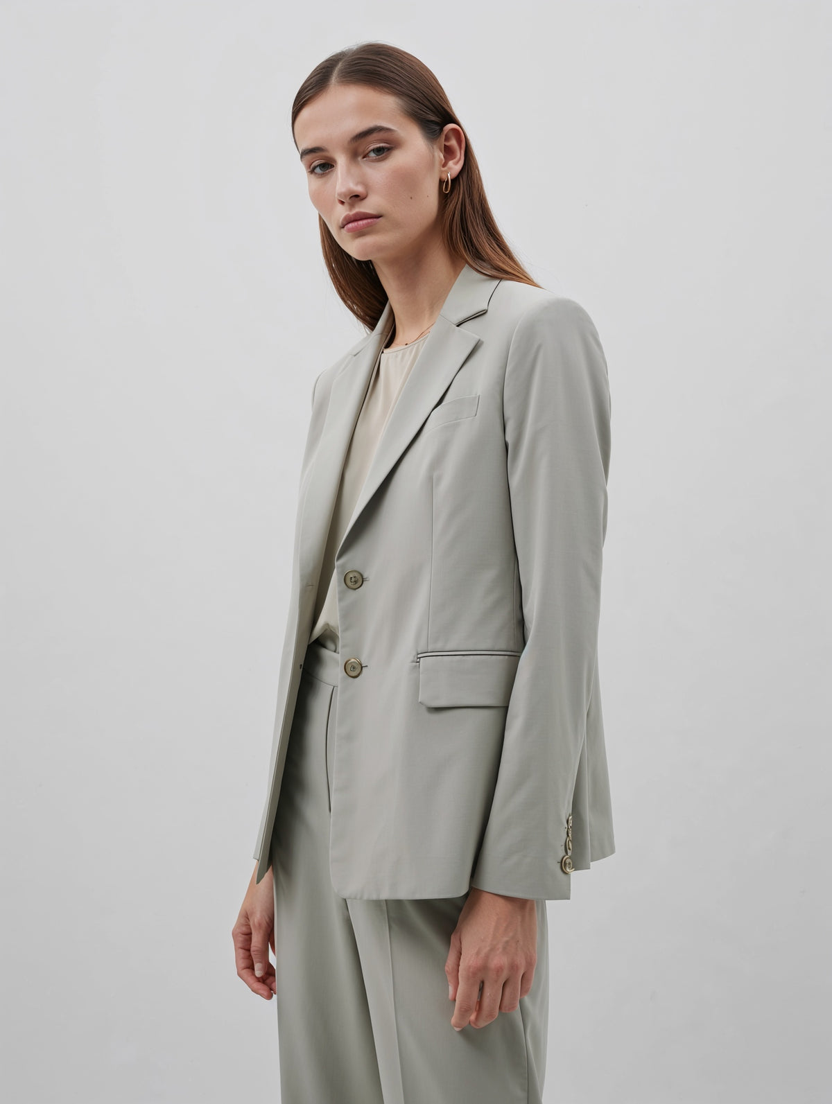 Single-Breasted Classic Blazer